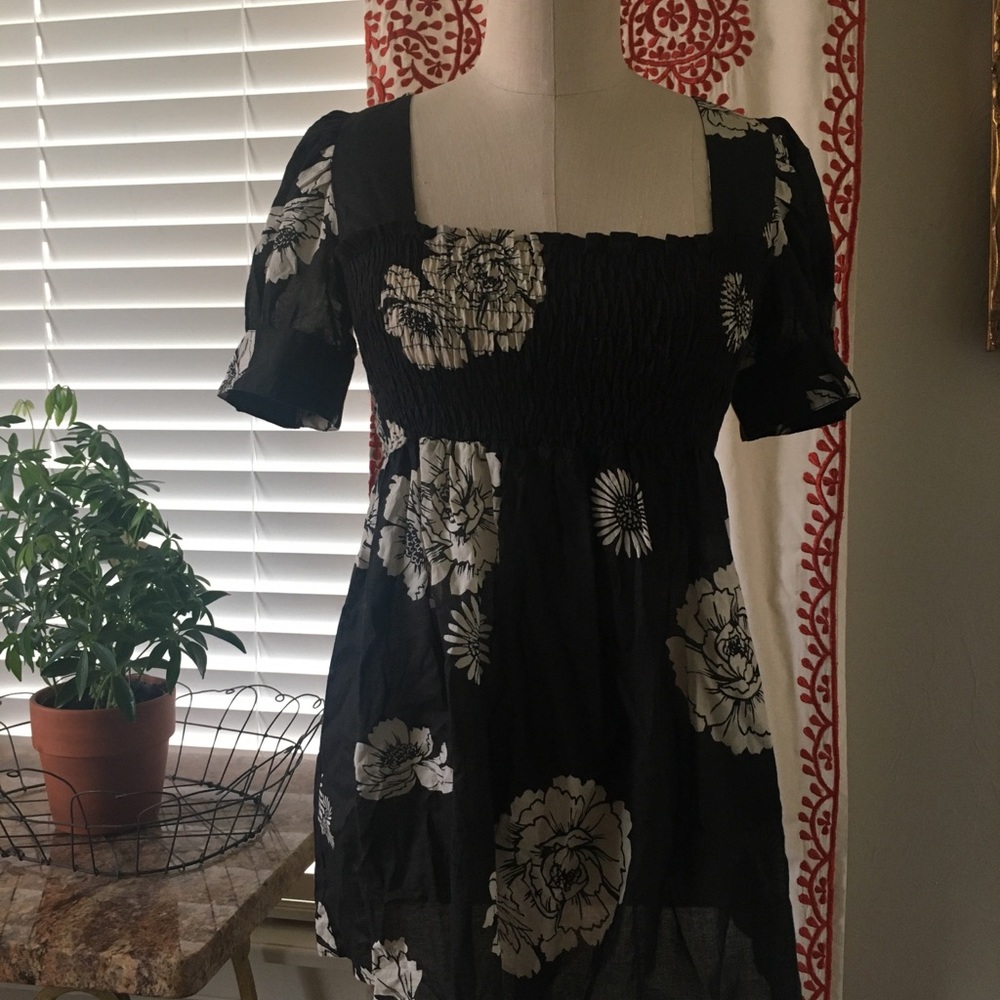 ANTHROPOLOGIE by Odille Floral Blouse